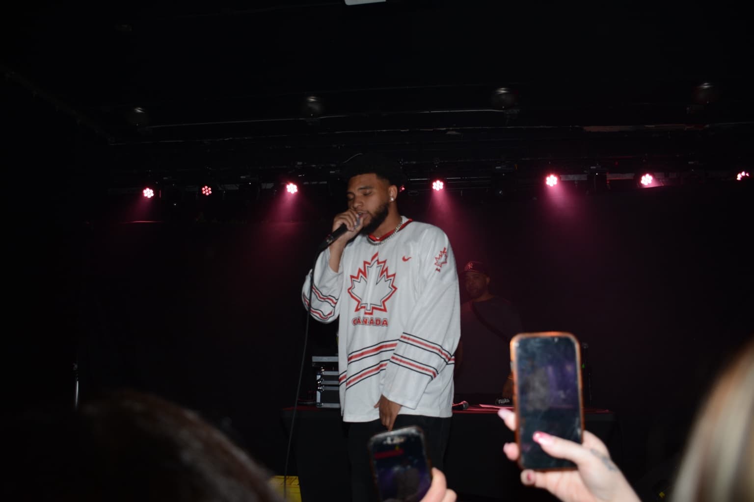 Karisse G performing live on stage